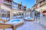 Shared Community Hot Tubs at the condos Park Place complex